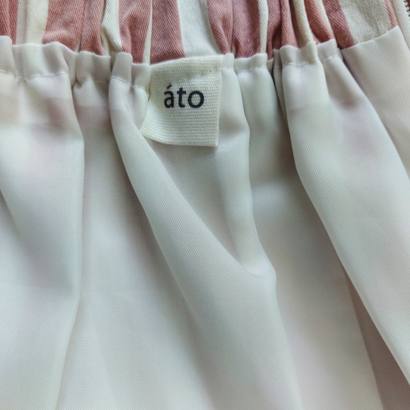 📌BOGO Pink Stripped Assymetric Skirt - Picture 5 of 5